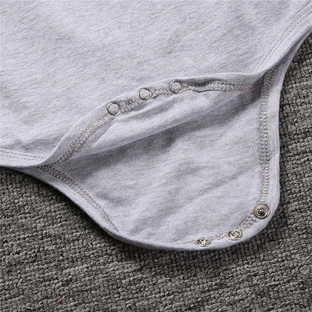 Детский хлопковый комбинезон с длинными рукавами и принтом в виде татуировок для