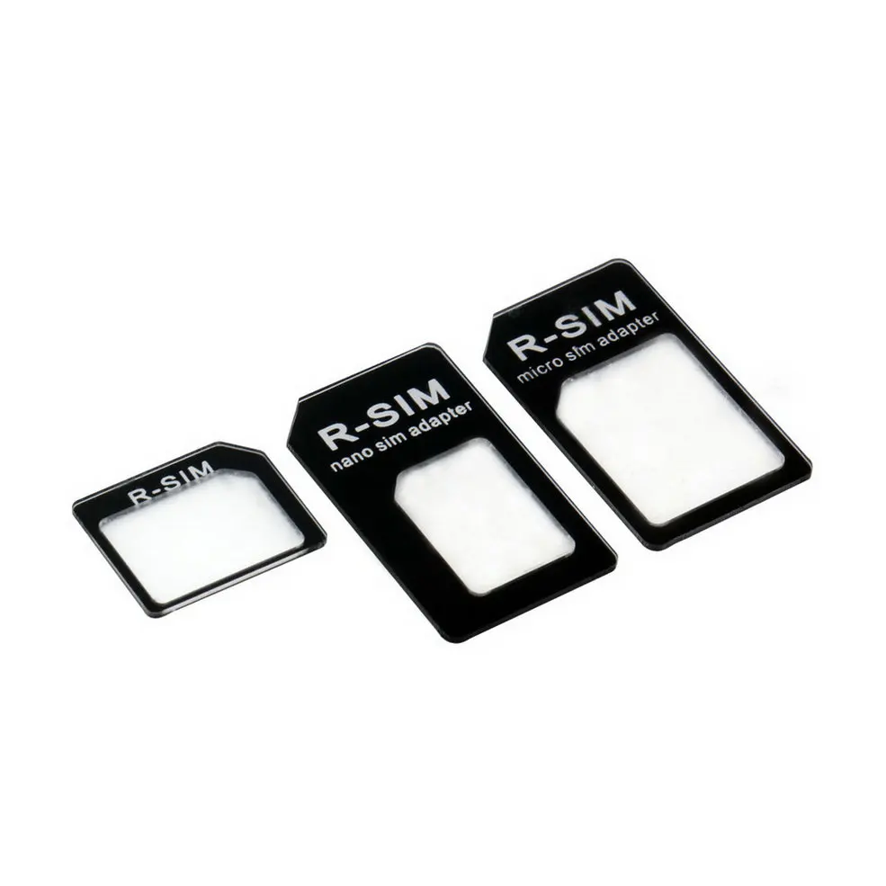 Оптовая продажа 3 в 1 для Nano Sim-карты на Micro Sim-карту и стандартный адаптер конвертер