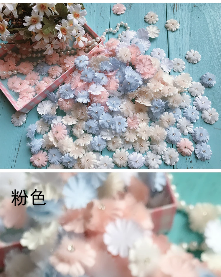 Многоцветный трехмерной бисером цветы из шифона, изготовленные вручную пришить кружево заплатка DIY торжественное платье одежда головной убор аксессуары