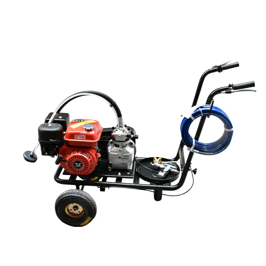 

HQ-65 Электрический стиральная машина холодной Краски машина для горячего распыления Single-пистолет для нанесения Дорожной Разметки латекс Кр...