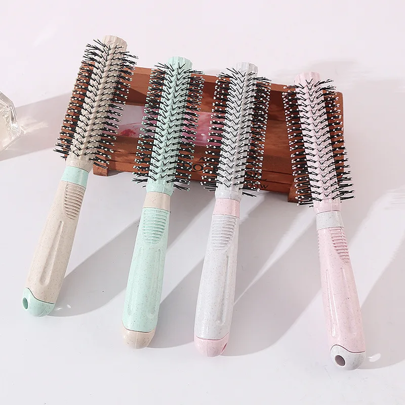 Щетка для волос из пшеничной соломы многофункциональная расческа завивки