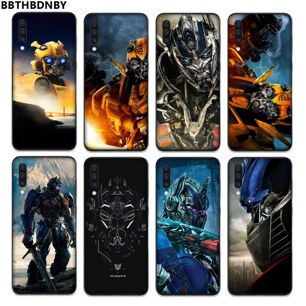 Новое поступление черный чехол для мобильного телефона Transformers Samsung A20 A30 30s A40 A7 2018