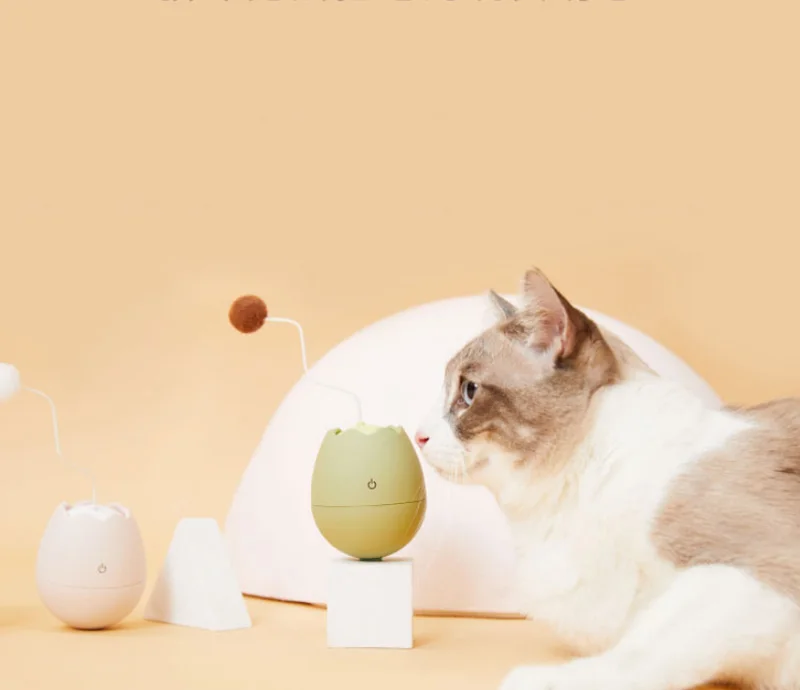 New Xiaomi Mijia Pet Smart Electric Companion Ball Cat Toy Box Irregular Scrolling Funny Cat Artifact Smart Pet Toys