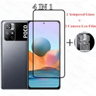 Закаленное стекло для Xiaomi Poco M4 Pro 5G, защита экрана, пленка для объектива камеры Xiaomi Poco M4 Pro, зеркальное стекло для Poco X3 M3 M4 Pro