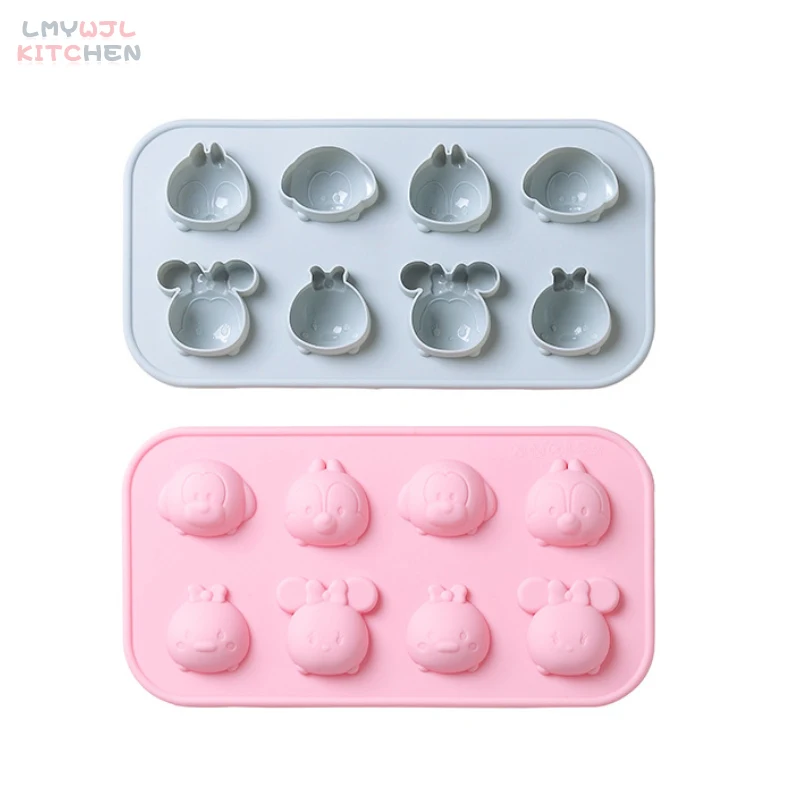 

Cartoon Animal Chocolate Fudge Silicone Mold DIY Baking Cake Decoration Accessories 3D Animal Candy Ice Cube Making Mold