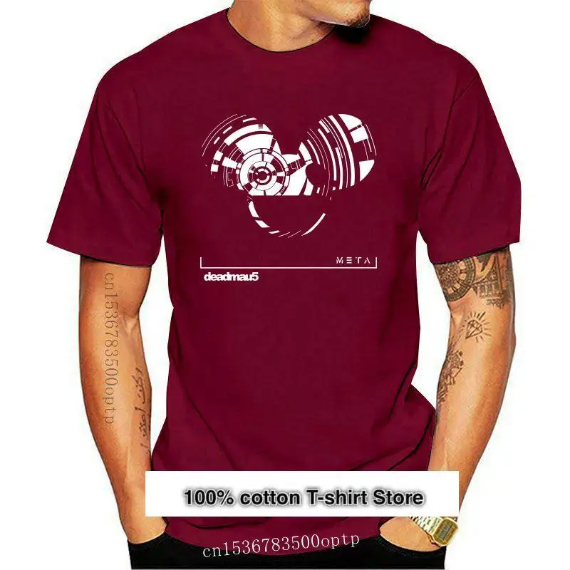 

Camiseta de moda 2020 algodón deadmau5 x Meta Threads, Camiseta 100%