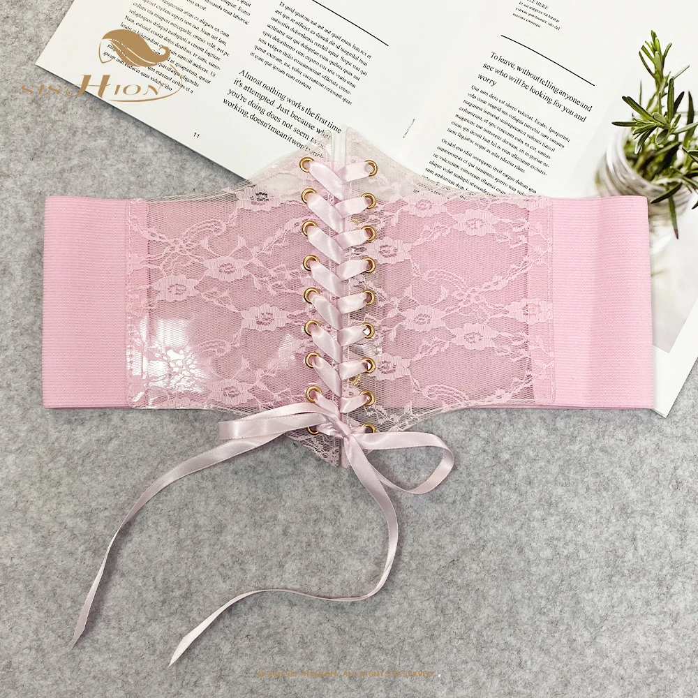 Женский кружевной корсет Sishion с поясом VD2688