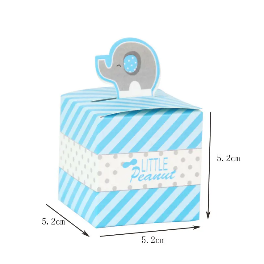 10 шт./лот Милая коробка для конфет с животными бутылка молока Дельфин слон