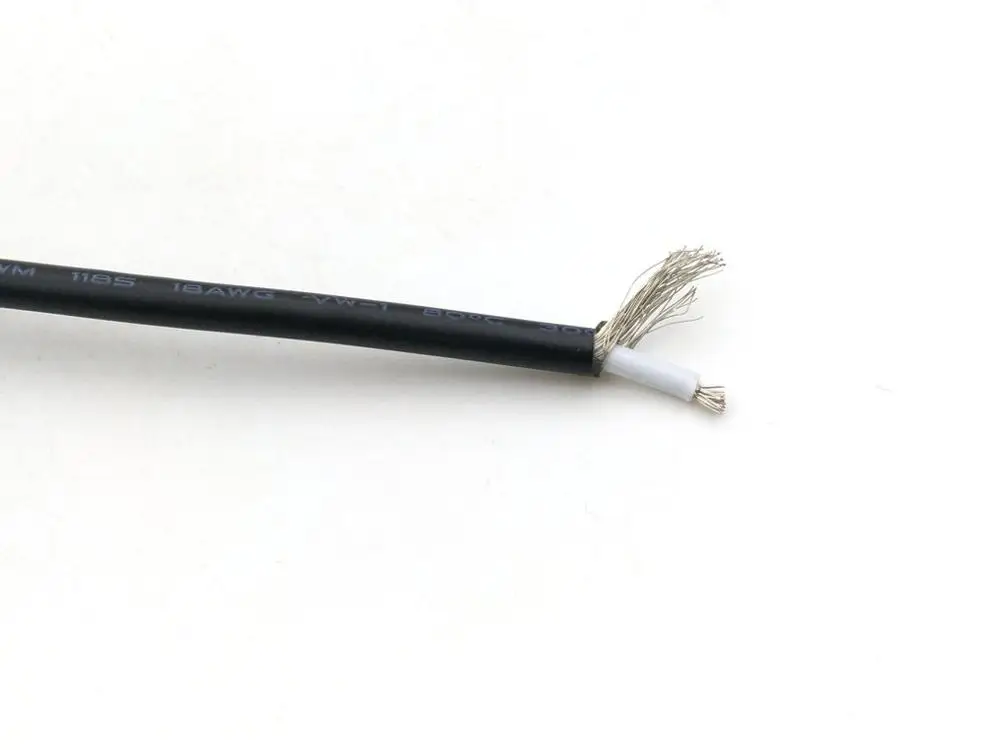 Кабель 10 м/20 м 1 сердечник экран 18AWG ПВХ кабель 300 в|cable 20m|cable 18awgcable shield |