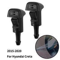oge 2pcs front windshield washer nozzles for hyundai creta 2015 2016 2017 2018 2019 2020 replaces oem 986303j000