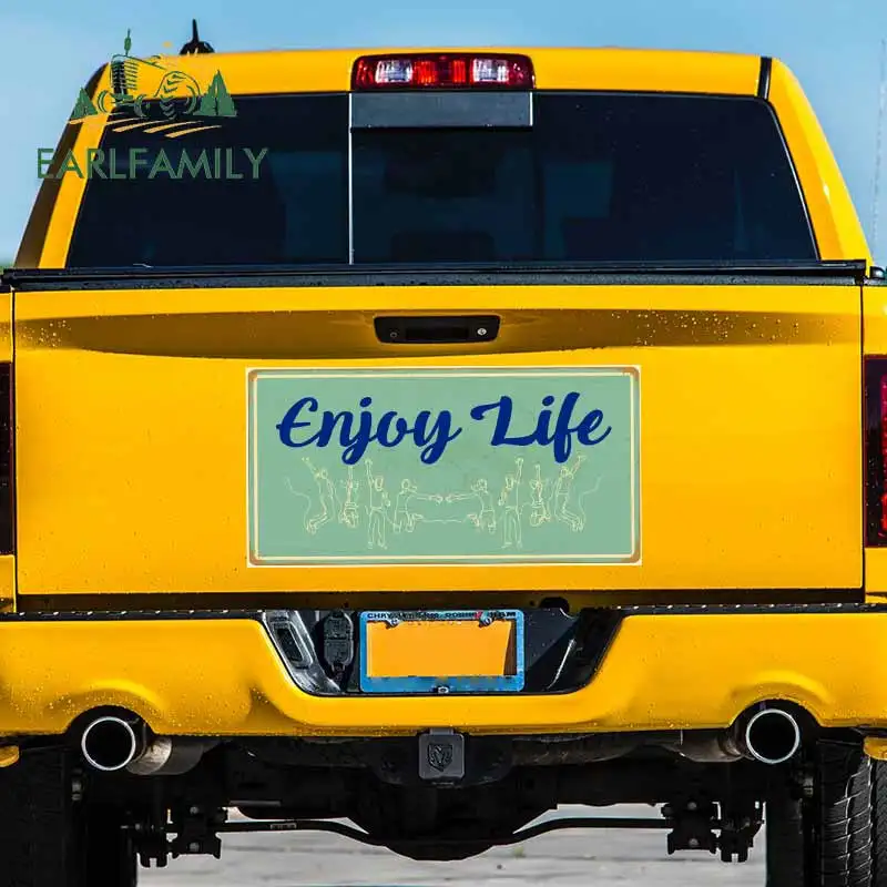 

EARLFAMILY 43 см для ухода за ребенком для мам x 21,5 см для наслаждения жизнью неоновая вывеска автомобиля Стикеры доски для серфинга наклейки на ло...