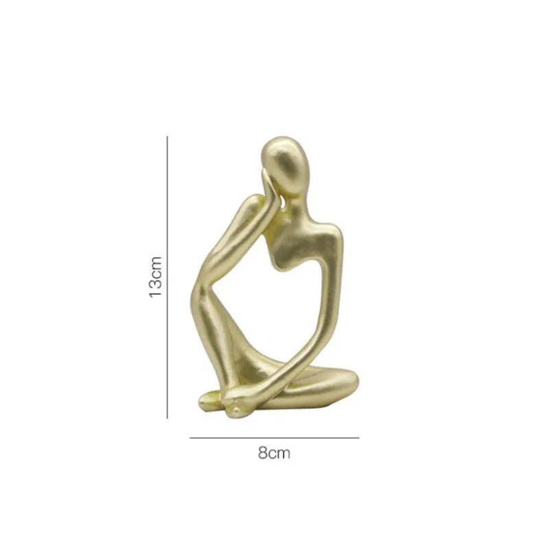 Скульптура из смолы скандинавский Декор для дома статуя персонажа настольное