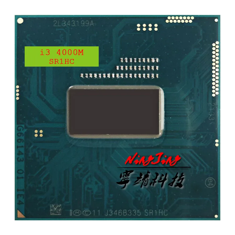Intel Core i3-4000M i3 4000M SR1HC 2,4 ГГц двухъядерный процессор Quad-нить Процессор процессор 3 м 37W Разъем G3/rPGA946B