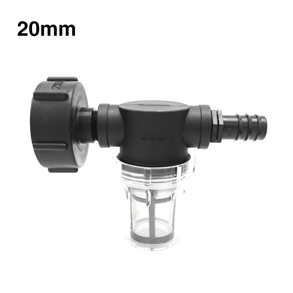 

Joint Ball Valve Garden Hose Adapter Reusable IBC Barrel Connector Universal Irrigation With Filter Watering Easy Install Home