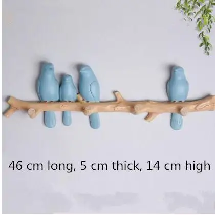 Красивый трехмерный крючок для птиц креативный украшения стен брелок |Наклейки