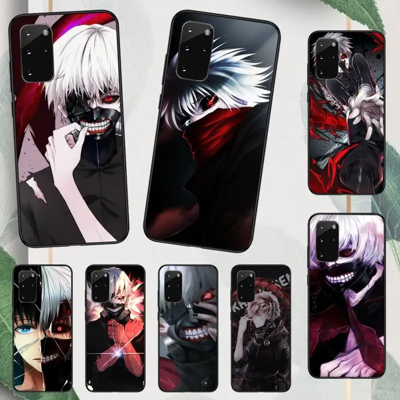 

Tokyo Ghoul anime Phone Case For Samsung galaxy A S note 10 7 8 9 20 30 31 40 50 51 70 71 21 s ultra plus Luxury brand shell
