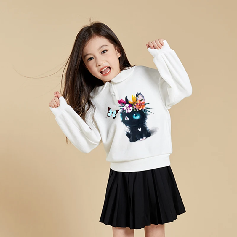 Термотрансферы для одежды с милым мультяшным единорогом дешевая