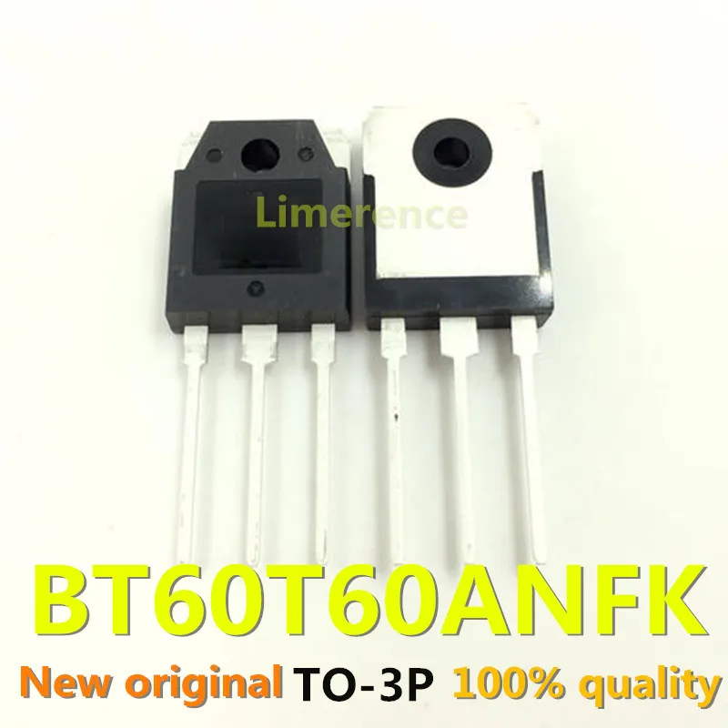 100% nuevo 50 unids/lote оригинальный MOSFET IGBT BT60T60 BT60T60ANFK 60A600V TO-3P транзистор