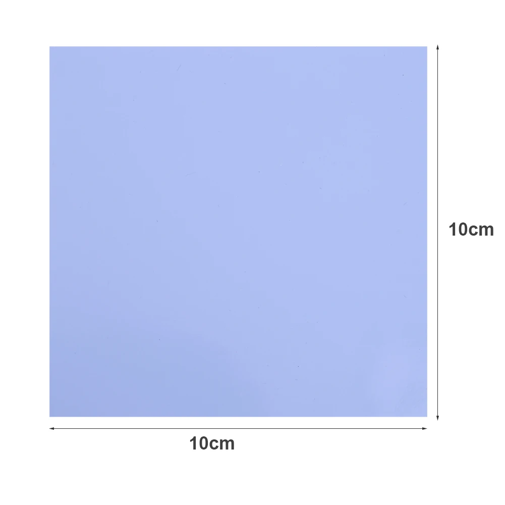 

100x100mm Adhesive Conductive Heatsink Plaster Sheet Computer CPU Graphics Chip Cooling Silicone Grease Thermal Pad