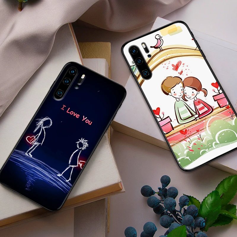 Для huawei P8 P9 Mini P10 P20 2019 P30 LITE для P Smart Z 2018 Pro Чехол телефона оболочка любовь