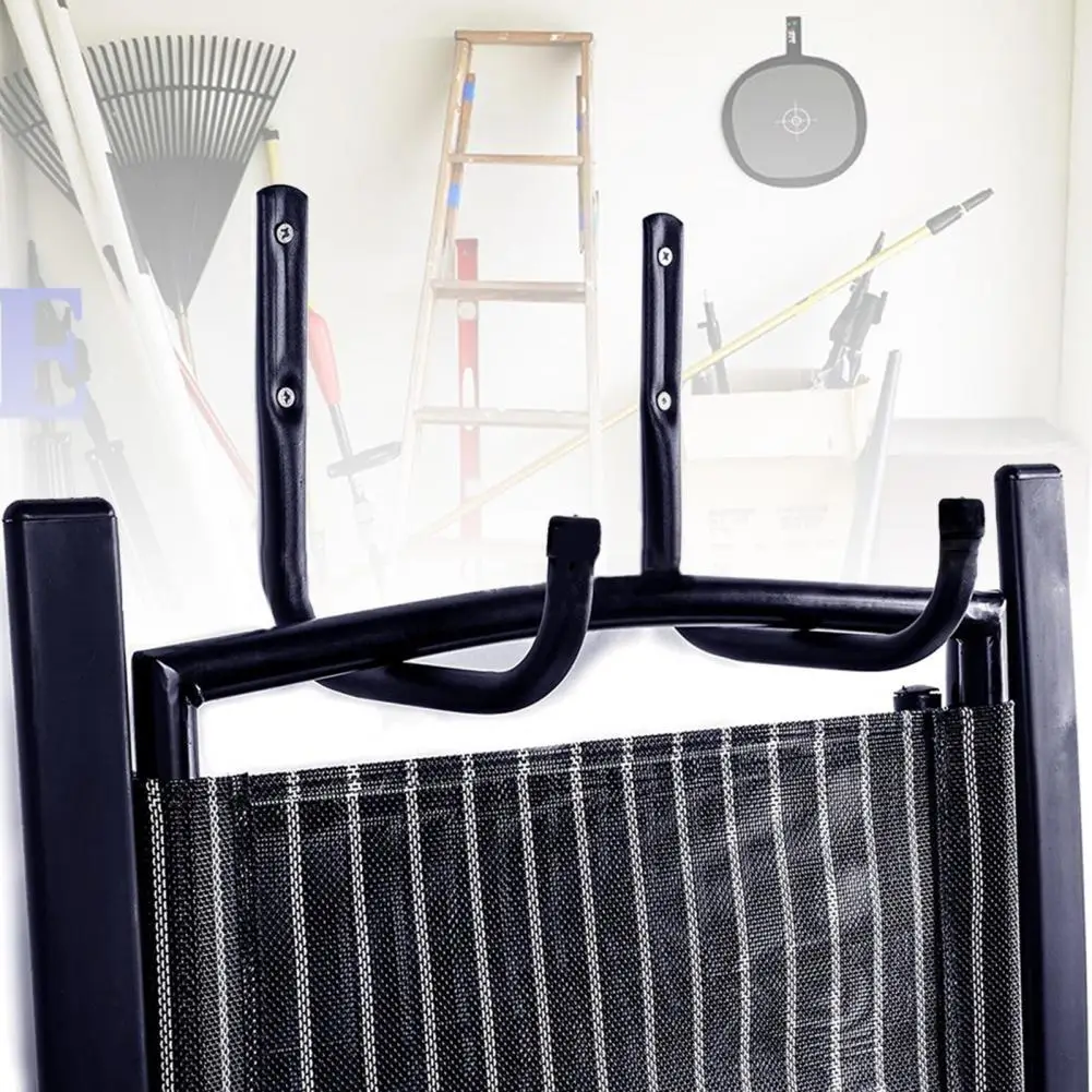 

4Pcs Bike Hanger Sturdy High Stability Solid Wall Mount Storage Hanger Garden Tool Accessories