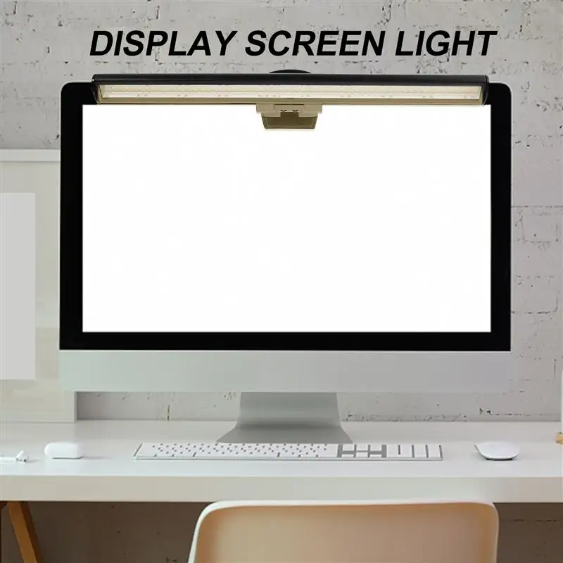 

Desk Monitor Light Clip-on Dimmable USB Powered Desktop Computer Lamp Accessory