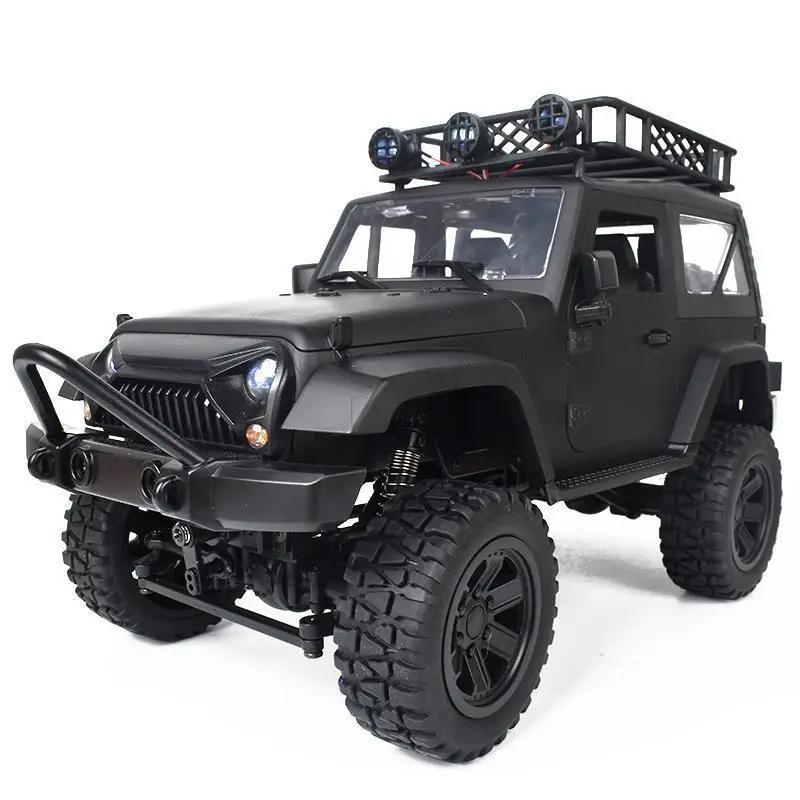 JY66 1:14 2.4G 4WD 2.4G RC Jeep Car Off-Road Vehicle Remote Control Car Model Updated Boys Kids Adults RC Jeep Toys w/ LED Light