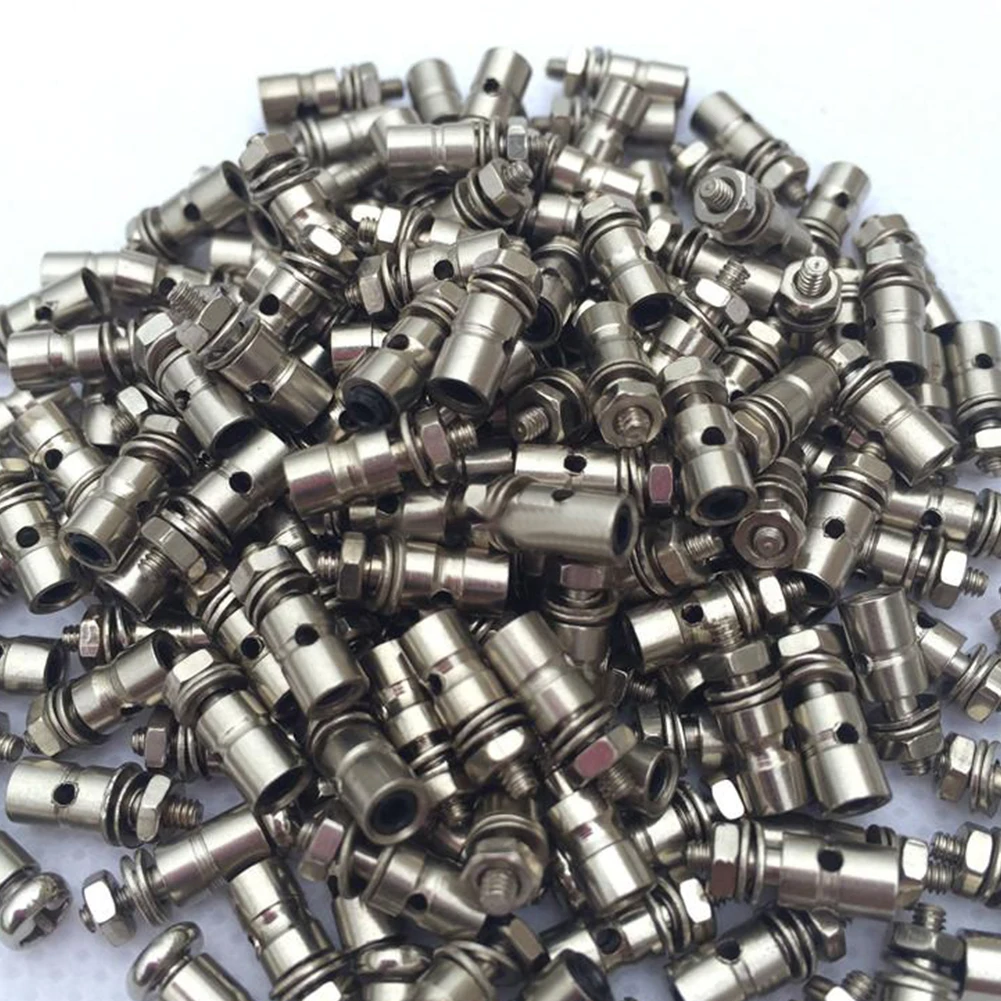 20pcs Parts Quick Adjustable Accessories Wire Rod Helicopter Servo Connector For RC Airplane Push Link Plug Linkage Stopper | Игрушки и