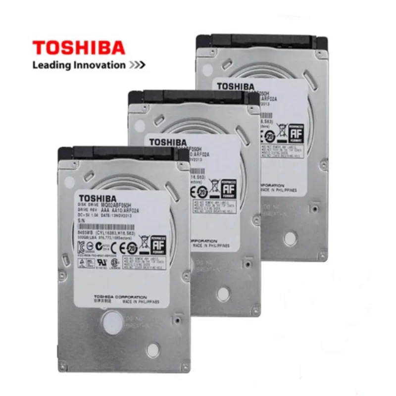 TOSHIBA 2 ТБ 1 500 Гб 320 5 &quotSATA Ноутбук Внутренний жесткий диск 160 МБ/с. 2/8 Мб 5400 7200 об/мин