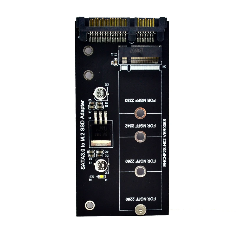 Адаптер BTBcoin адаптер NGFF M.2 M2 SATA3 переходник для SATA SSD клавиши B 30/42/60/80 мм | Компьютеры