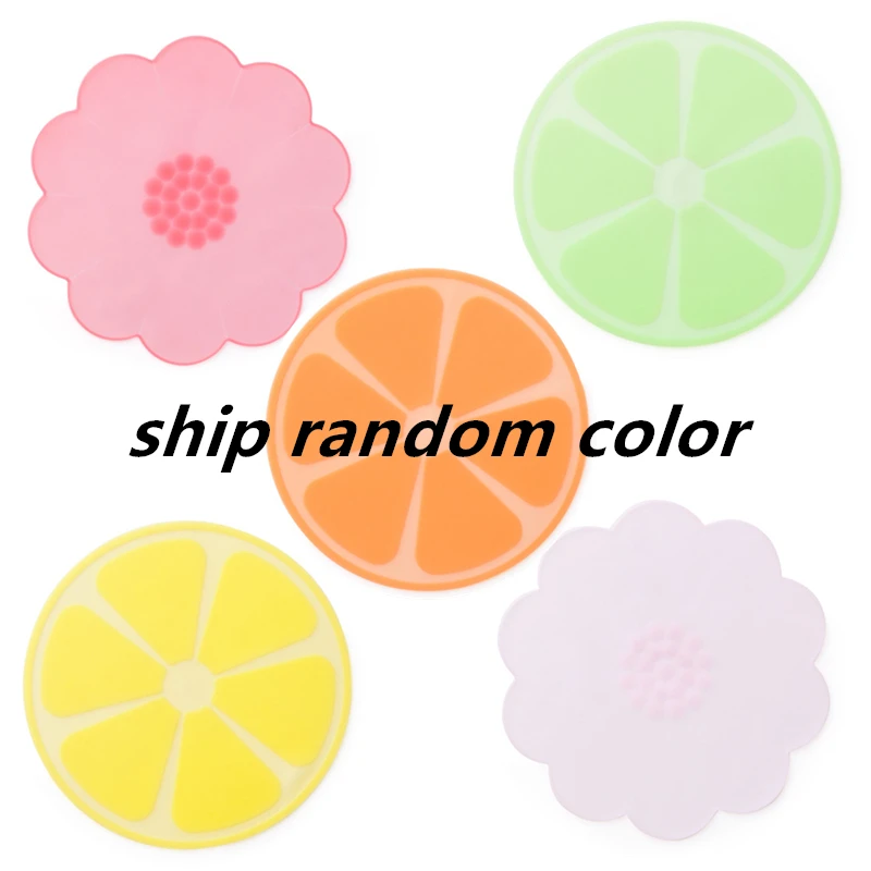 

1pc Silicone Fruit Flower Shape Fresh-Keeping Film Sealing Cap Reusable