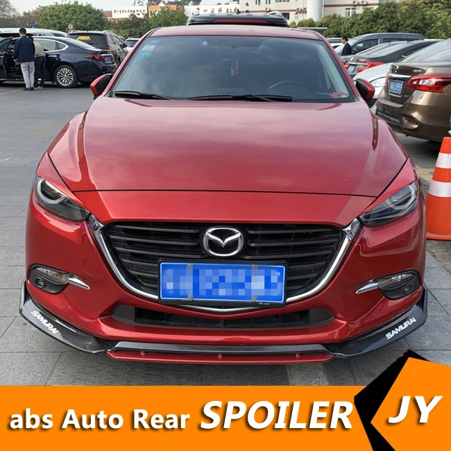 

Для Mazda 3 Axela SC ABS задний бампер диффузор защитные бамперы для 2014-2019 Axela Боди Комплект бампер задний спойлер