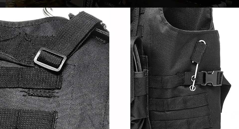 Тактический жилет амфибия Боевой Военный Молл боевой штурмовой пластины