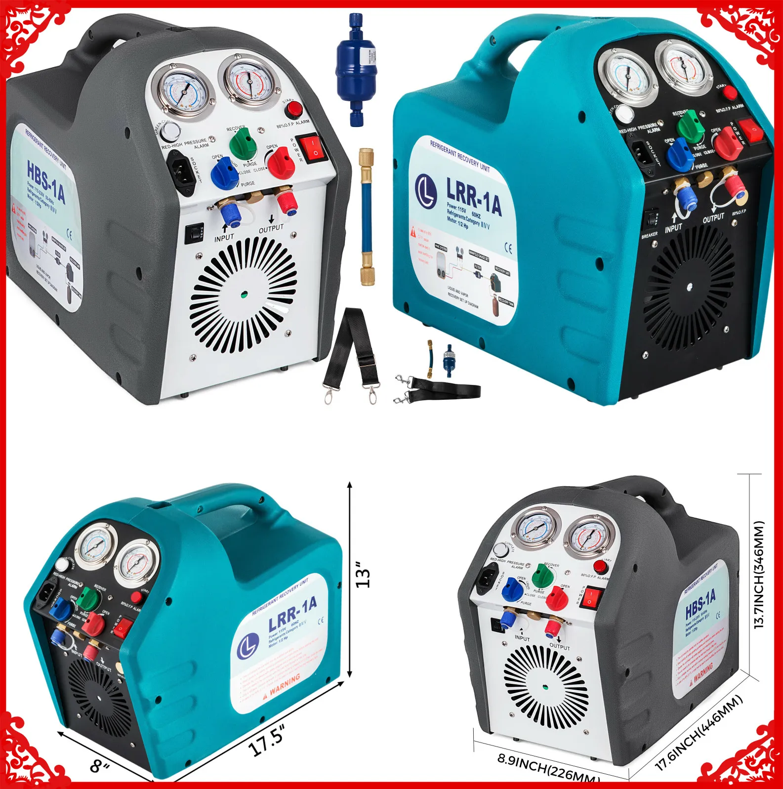 

Машина для восстановления хладагента, портативный воздушный компрессор ОВКВ с трубным фитингом л. С. Для всех типов жидкости HCFC