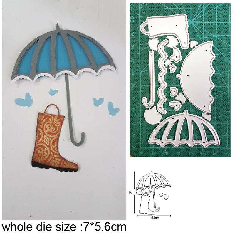 

Craft dies metal cutting dies cut die mold Umbrella boots shoes Scrapbook dies paper craft knife mould blade punch stencils dies