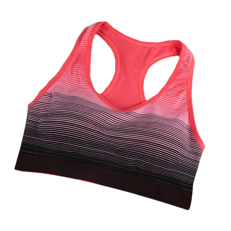 Спортивный бюстгальтер Высокая Растяжка дышащий Топ Фитнес Женский Мягкий Для