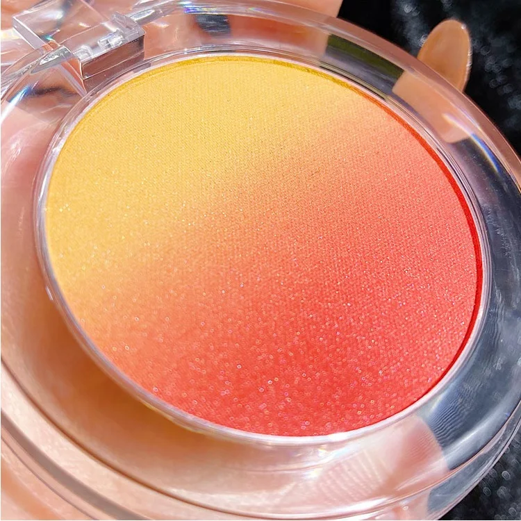 

3 Color Makeup Face Blusher Powder Rouge Cheek Blusher Palette Waterproof Shimmer Glitter Natural Facial Blush Powder Contour