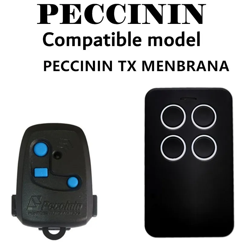 PECCININ TX MENBRANA пульт дистанционного управления совместимый копия ворота гаража