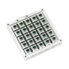 QMK клавиатура с функцией 25 клавиш макропад DIY GateronCherry переключатель Горячая переключение программируемая клавиатура пустая клавиатура механическая