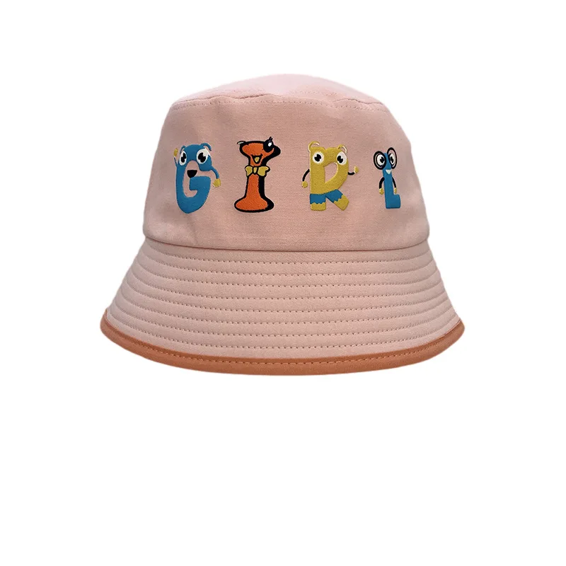 

hat the spring and autumn period and the new cartoon sunhat sunscreen outdoors leisure caps basin hat fashion caps