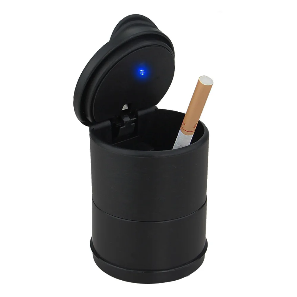 Светодиодный портативный автомобильный пепельница для автомобиля офиса
