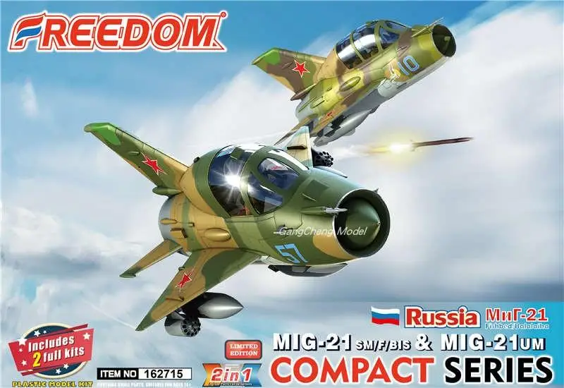 

FREEDOM F162715 COMPACT SERIES Россия MIG-21 SM/F/BIS & MIG-21UM