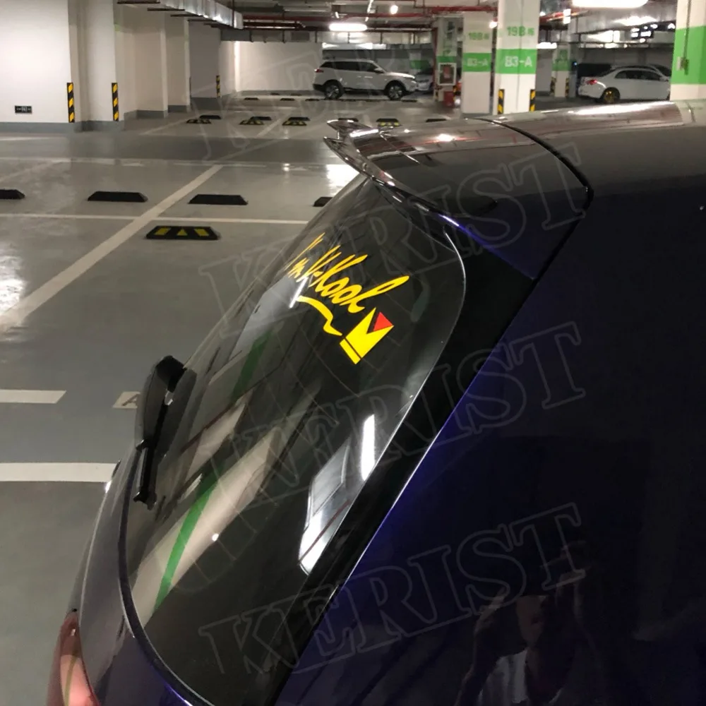 ABS задний спойлер на крышу задние окна крылья для Volkswagen VW Golf 7 7,5 VII MK7 MK7.5 спойлер для GTI R Rline- стайлинга автомобилей