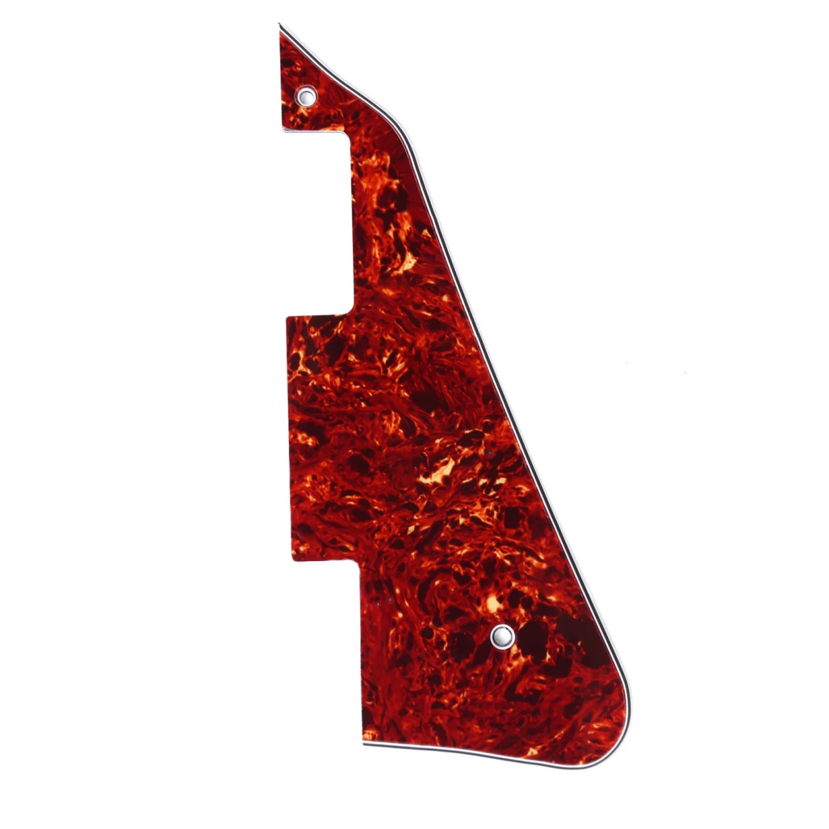 

Musiclily Electric Guitar Pickguard for Gibson Les Paul Modern Style, 4Ply Vintage Tortoise