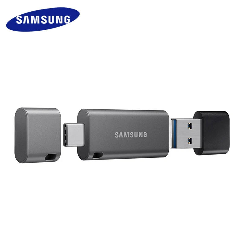 USB флеш накопитель SAMSUNG type C OTG 64 128 ГБ 32 256 3 1 флешка диск на ключ память для