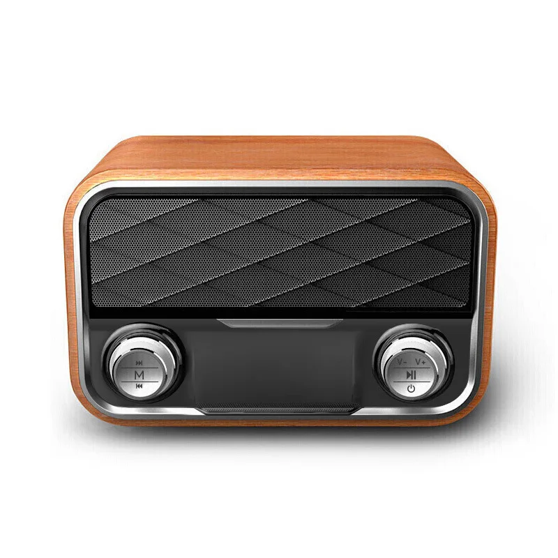 Портативный Bluetooth-динамик i10 в стиле ретро | Электроника