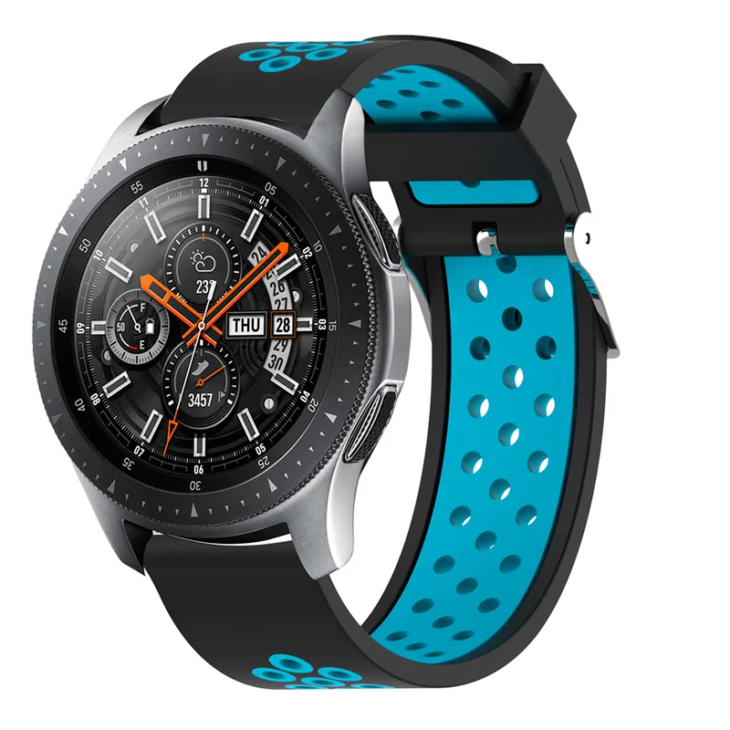 Strap For Xiaomi Huami Amazfit 2/2S bracelet band for Samsung gear S3 classic galaxy watch 46mm 22mm silicone smart watchband |