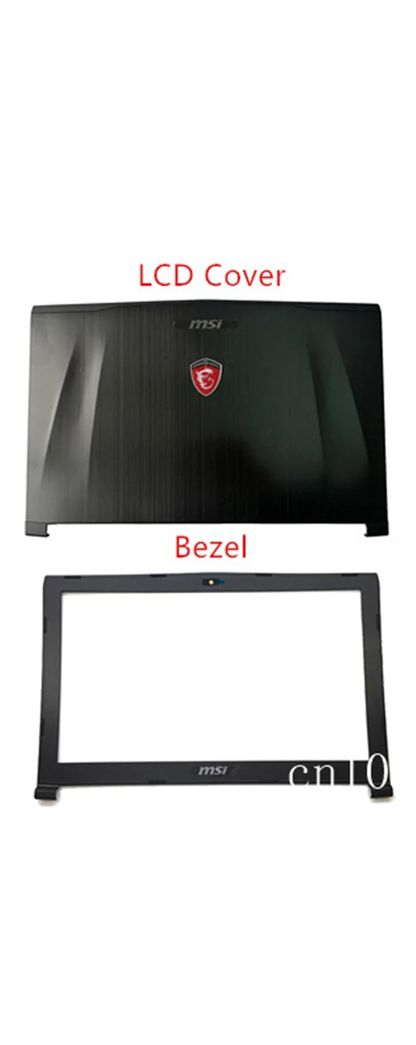 A B shell Для MSI GE62 GE62MVR GE62VR ЖК-дисплей сзади верхней крышке задняя крышка/ободок/Упор для рук/Нижний Базовый MS-16J1 MS-16J2 MS-16J3 - Цвет: A B shell