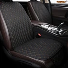 Чехлы KAHOOL для сидений автомобиля, льняные, для Volkswagen vw passat b5 b6, b7, polo 4, 5, 6, 7, golf, tiguan, jetta, touareg