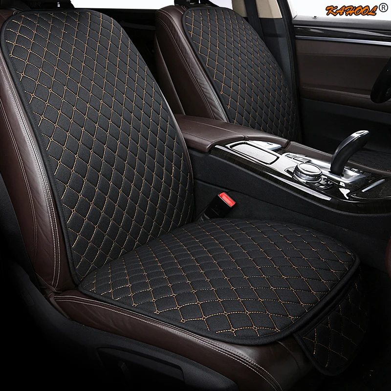 Чехлы KAHOOL для автомобильных сидений льняные toyota avensis t25 wish prado 120 150 corolla prius 20 land cruiser